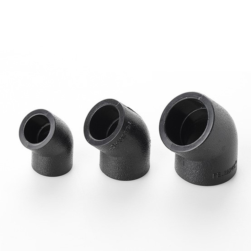 HDPE 45 ° khuỷu tay thay đổi hướng dòng chảy