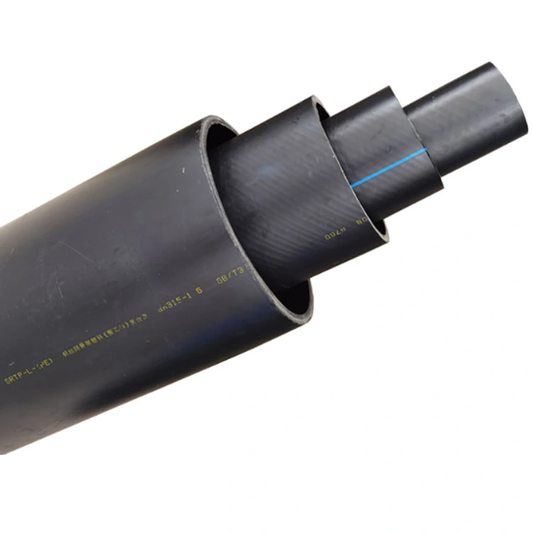 Dây thép HDPE được gia cố ống nước tổng hợp PE cho nước