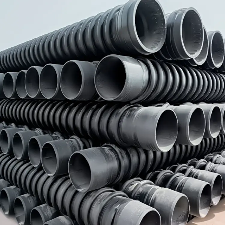 Ống carat cốt thép xoắn HDPE
